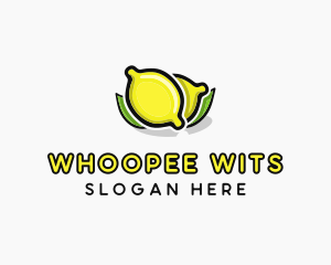 Lemon Fruit Citrus logo design