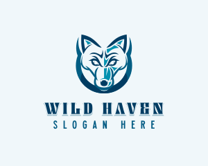 Wild Wolf  logo design