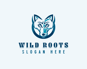 Wild Wolf  logo design