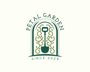 Lawn Care Shovel logo design