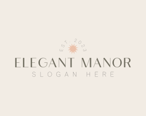 Elegant Beauty Boutique logo design