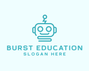 Educational Toy Robot logo design