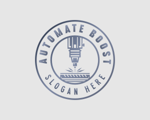 Laser Milling Automation logo design