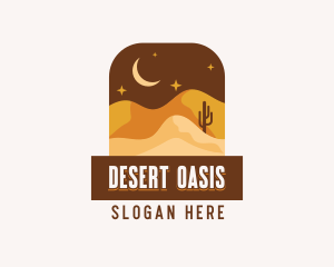 Desert Trekking Outdoor logo design