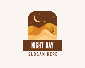 Desert Trekking Outdoor logo design