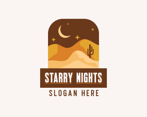 Desert Trekking Outdoor logo design