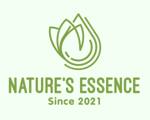 Natural Organic Oil logo design