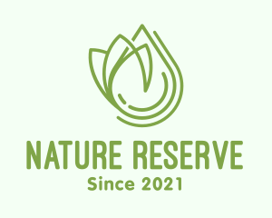 Natural Organic Oil logo design