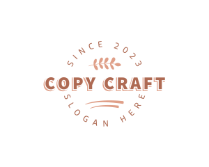 Souvenir Craft Business logo design