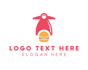 Fast Food Burger  Logo