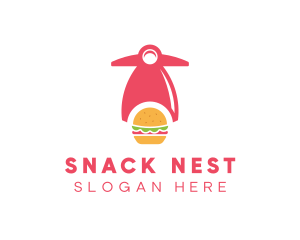 Fast Food Burger  logo design