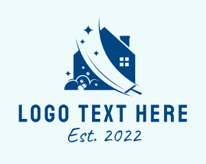 Blue House Cleaning  logo