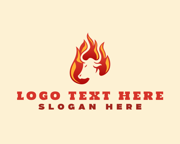 Meat logo example 3
