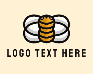 Yellow Bumble Bee  logo