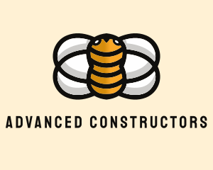 Yellow Bumble Bee  logo design