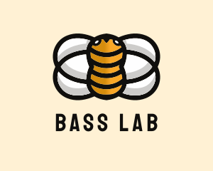 Yellow Bumble Bee  logo design