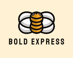 Yellow Bumble Bee  logo design