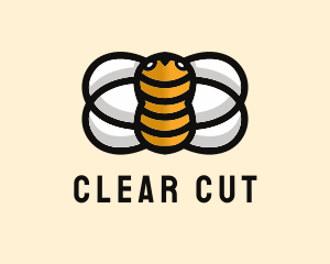 Yellow Bumble Bee  logo design