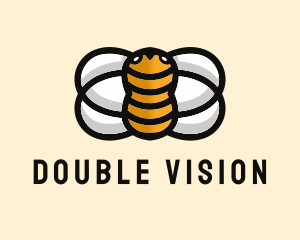 Yellow Bumble Bee  logo design