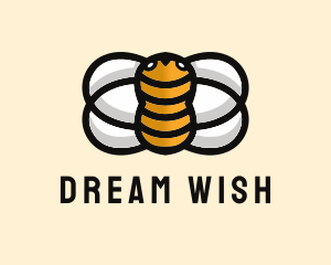 Yellow Bumble Bee  logo design