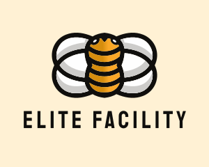 Yellow Bumble Bee  logo design