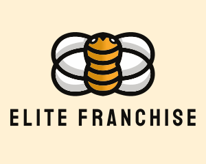 Yellow Bumble Bee  logo design