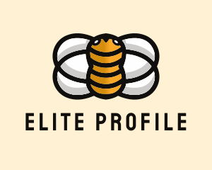 Yellow Bumble Bee  logo design