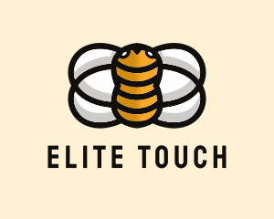 Yellow Bumble Bee  logo design