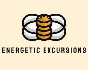 Yellow Bumble Bee  logo design