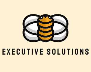 Yellow Bumble Bee  logo design