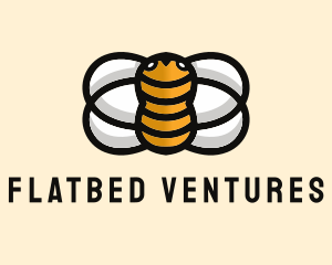 Yellow Bumble Bee  logo design