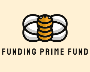 Yellow Bumble Bee  logo design