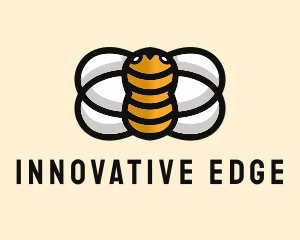 Yellow Bumble Bee  logo design