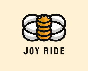 Yellow Bumble Bee  logo design