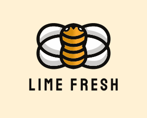 Yellow Bumble Bee  logo design