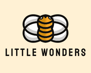 Yellow Bumble Bee  logo design