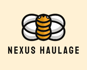 Yellow Bumble Bee  logo design