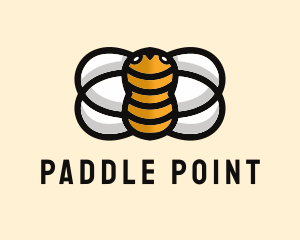 Yellow Bumble Bee  logo design