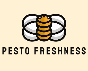 Yellow Bumble Bee  logo design