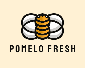 Yellow Bumble Bee  logo design