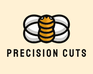 Yellow Bumble Bee  logo design