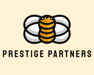 Yellow Bumble Bee  logo design