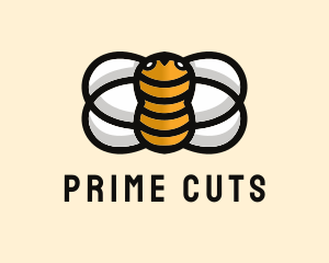 Yellow Bumble Bee  logo design