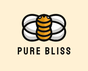Yellow Bumble Bee  logo