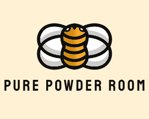 Yellow Bumble Bee  logo design