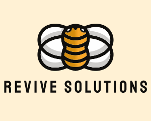 Yellow Bumble Bee  logo design