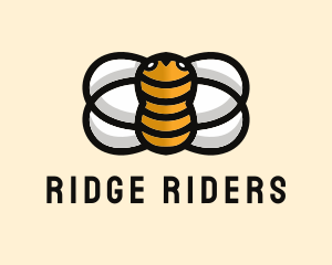 Yellow Bumble Bee  logo design