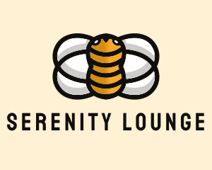 Yellow Bumble Bee  logo design