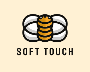 Yellow Bumble Bee  logo design