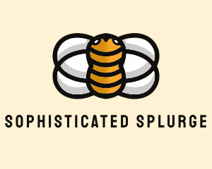 Yellow Bumble Bee  logo design